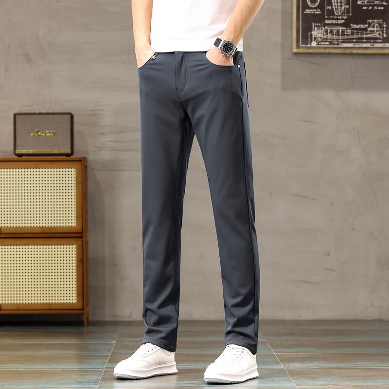 JEEP Men's Spring/Summer Straight-Leg Casual Jeans