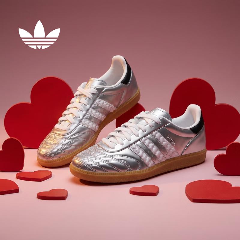 Adidas Originals Самба JP Повседневная обувь ко Дню святого Валентина 36.5