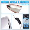 For Toyota Highlander    2PCS Side Rear View Mirror Cover Caps Signals