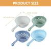 Latest Sink Water Filter Kitchen Drainer Basket Plastic Washing Colander Strainer Food Handle Fruit Draining Bowl Vegetables