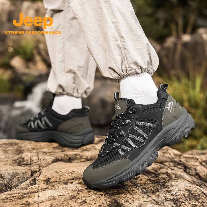JEEP Men s Mesh Outdoor Trekking Shoes 39