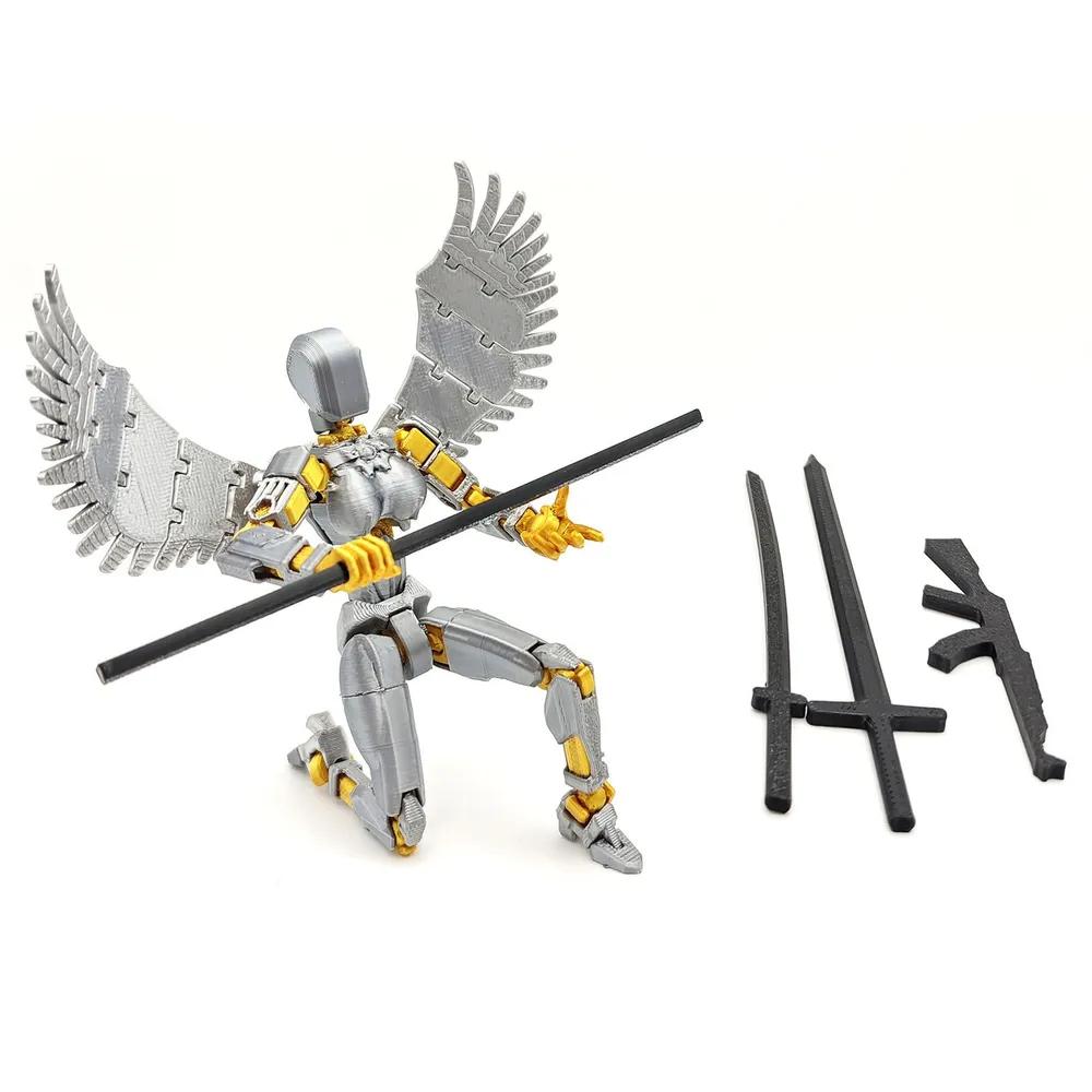 

13 Зв язана фігурка, Багатосуглобова, 3D-друкований манекен 13 One Size