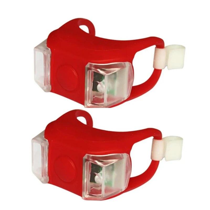 2Pcs Baby Stroller Night Alarm Light LED Caution Lamp Outdoor Remind Security Safety LED Flash Warning Lamp