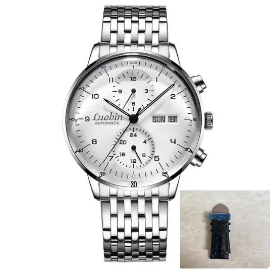 Mens Fashion Mechanical Watches Business Automatic