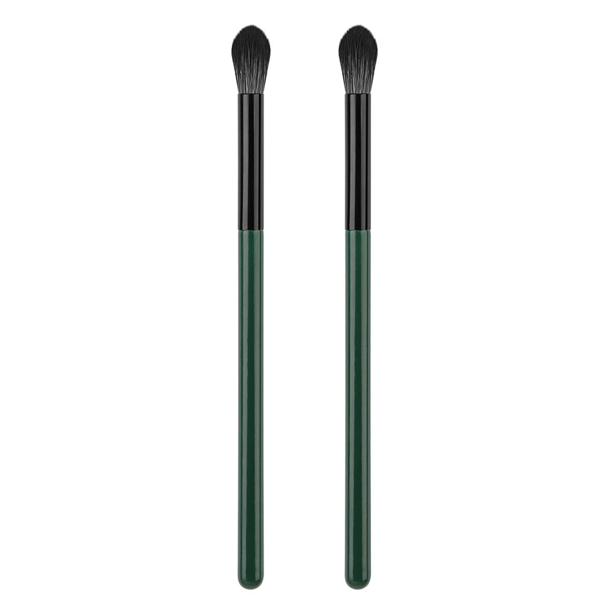 

1/2/3Pcs Dark Green Makeup Brush Fire Flame Eyeshadow Brush Fine Soft Fiber Hair Beauty