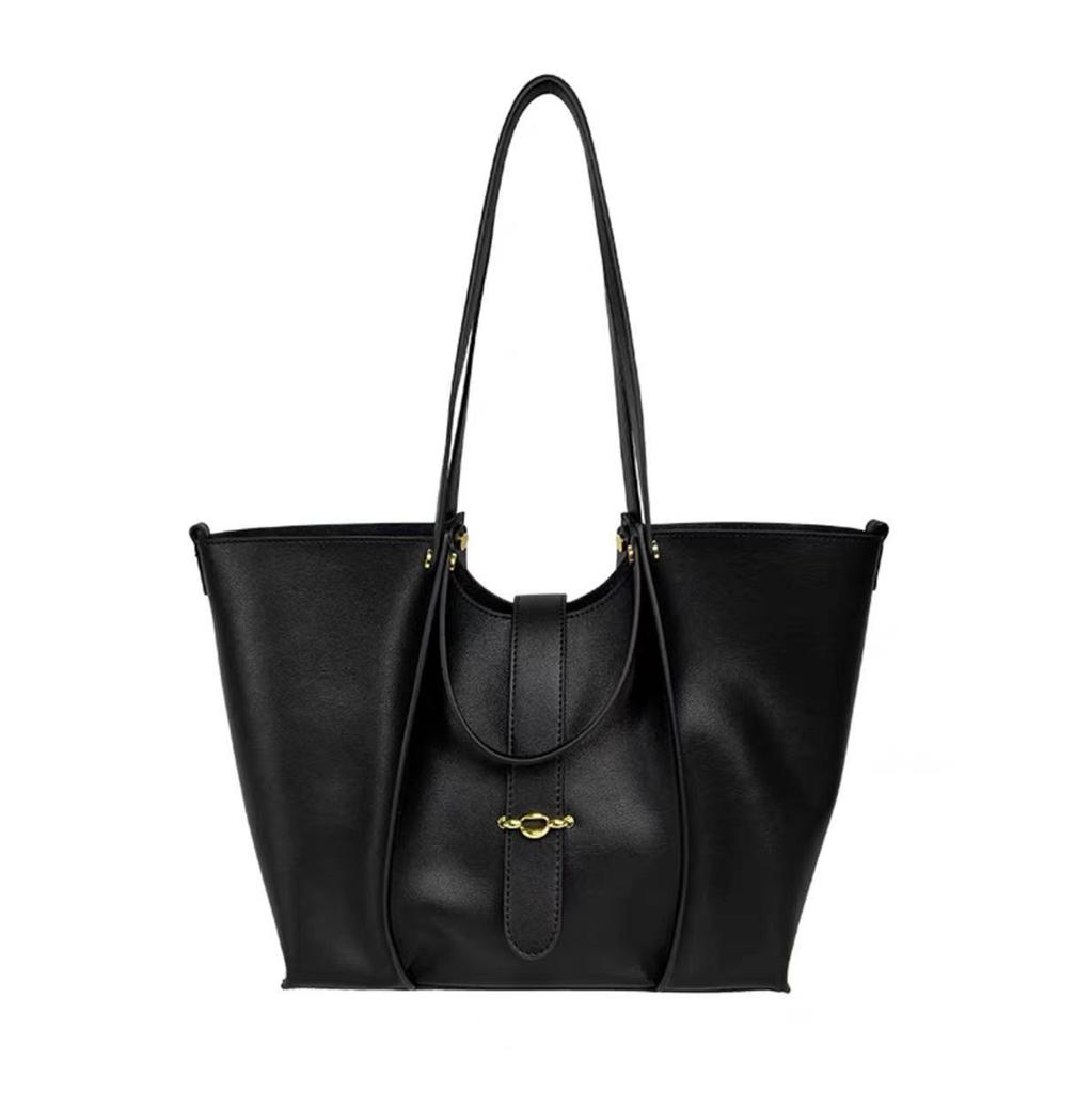 Spring and Summer Texture Large Bag Tote Bag Women's Large Capacity High-end Feeling Women's Bag New Stylish Single Shoulder Crossbody Bag