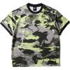 Knit Breathable Casual Sports Short Sleeve T-Shirt Men Tops Floral CU4219-701
