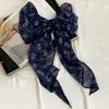 Scarf  for Women Versatile Neck Flower Scarf Versatile Striped Headband Hairband Scarf