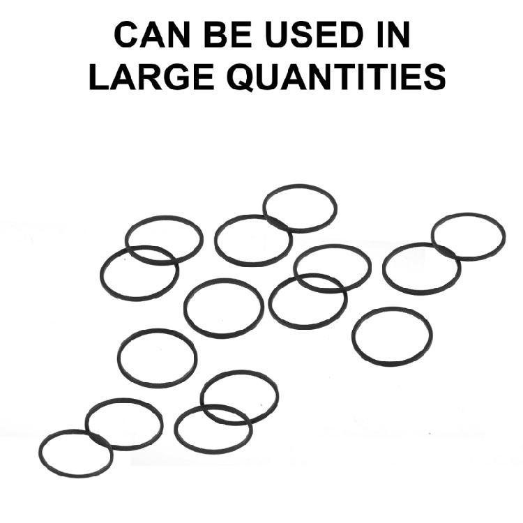 Mașină de Casetă Curea Cauciuc Lată 25/27/28/30mm Diametru pentru Acționare Recorder Casetă 50 BUC