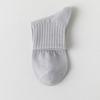 5 Pairs/Lot Men Socks Breathable Solid Color Outdoor Sport Middle Tube Casual Sock