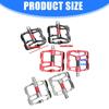 Pedals Mountain Bike Pedals Light Weight Aluminum Bicycles Platform Pedals with Nonslip Studs Sealed Bearing