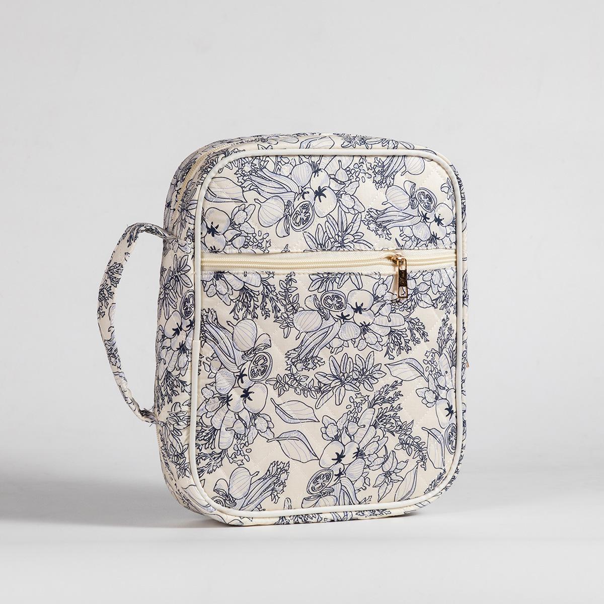 

Портативная стеганая хлопковая сумка для книг – Пылезащитный чехол для дорожных и молитвенных книг 29x8x22.5 cm