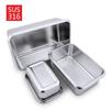 Edelstahl-Lunchbox, Lebensmittel-Bento-Aufbewahrungsbehälter, Crisper mit Deckel