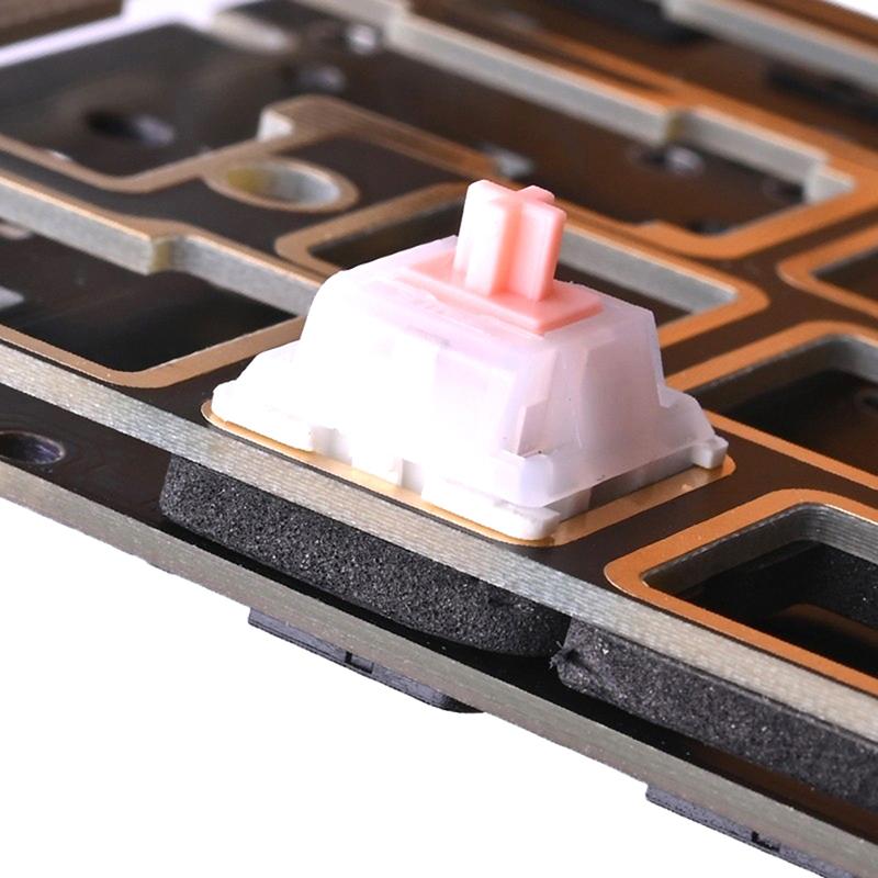 120Pcs/Pack Mechanical Keyboard Switch Pad Film Foam Positioning Plate Foot Pad