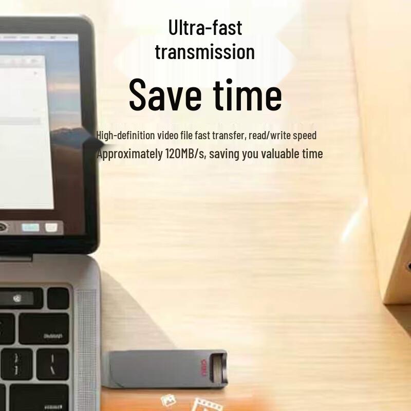 Deli AP231 Dual-Interface USB 3.0/Type-C Metal Flash Drive
