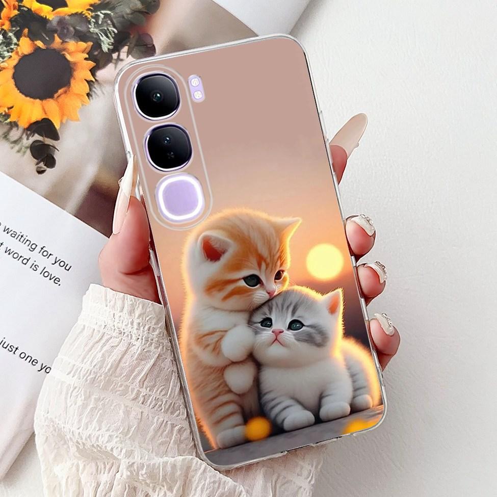 Clear For Vivo V40 Lite IDN Case 4G 5G Cute Cartoon Cool Luxury Funny Boys Girls Phone Case For vivo V40 Lite 5G IDN Back Cover