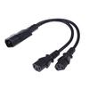 UPS Server C14 To C13 Y Splitter Extension Cable PDU.PSU Power Cable Cord 30cm