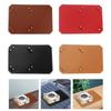 Antiskid Stove Pad Durability Leather Mats Stove Base Hiking Stove Equipment for Camping and Picnics