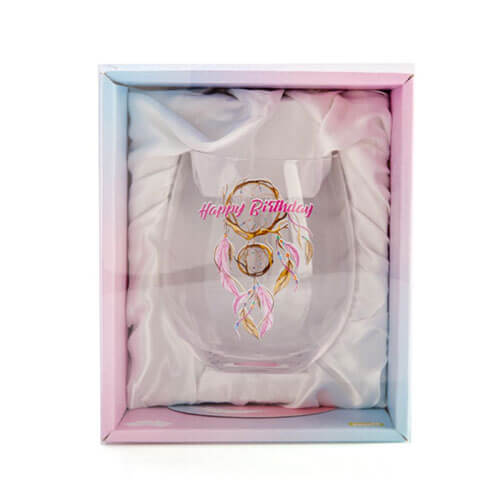 Tallulah Dream Stemless Glass (Happy Birthday)