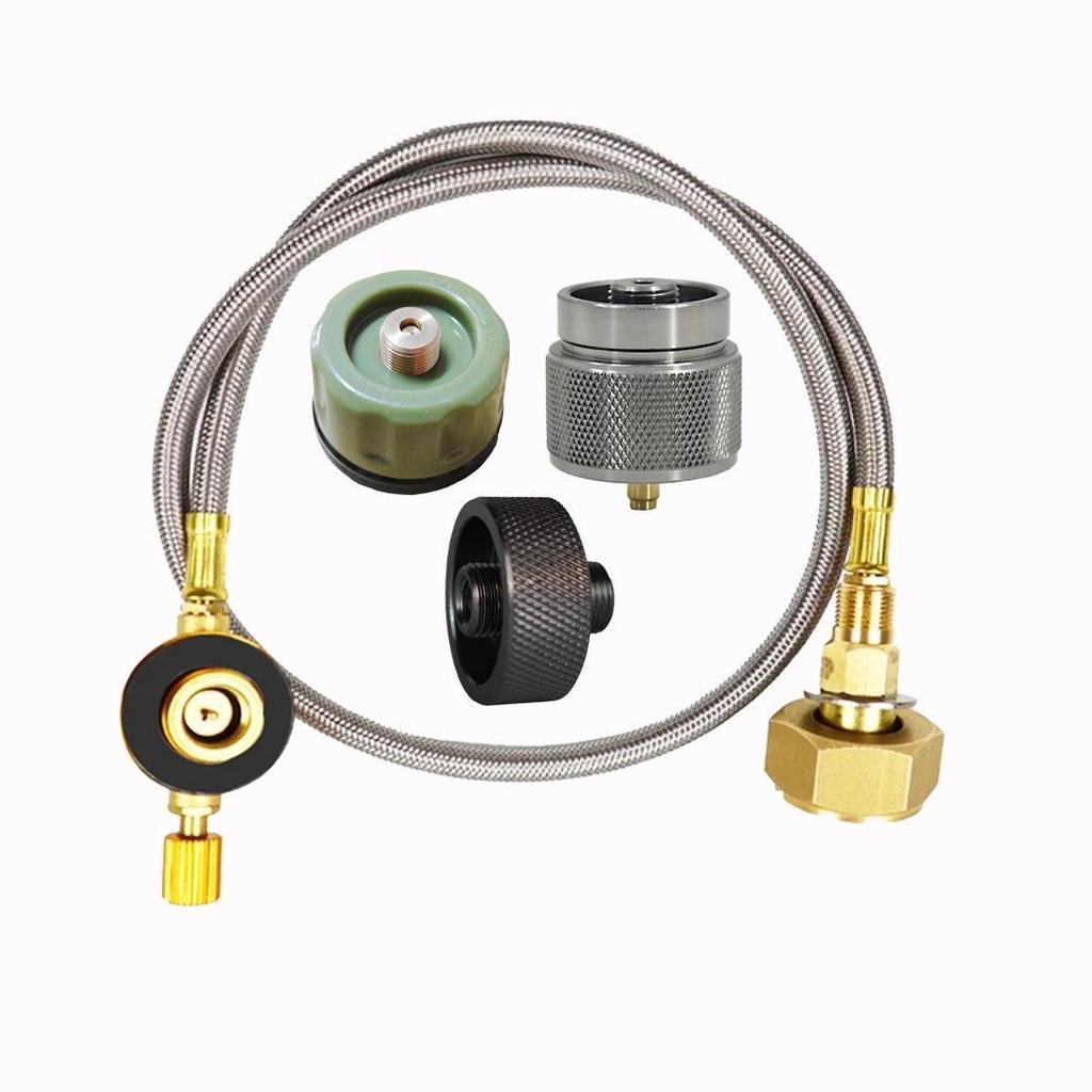 European Standard LPG Burner Head & Gas Tank Valve Converter