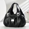 Large-capacity Handbag New Printed Temperament Shoulder Bag Commuter Casual Versatile Messenger Bag