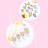 Yousheng 10Pcs/Bag Nail Rhinestones Crowns Dollars Manicure Design Alloy 3D Nail Art Decorations for Nail Design
