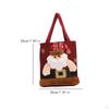 Christmas Doll Gift Bag, Treat Party Decoration, Tote Bag for Christmas, Birthday,