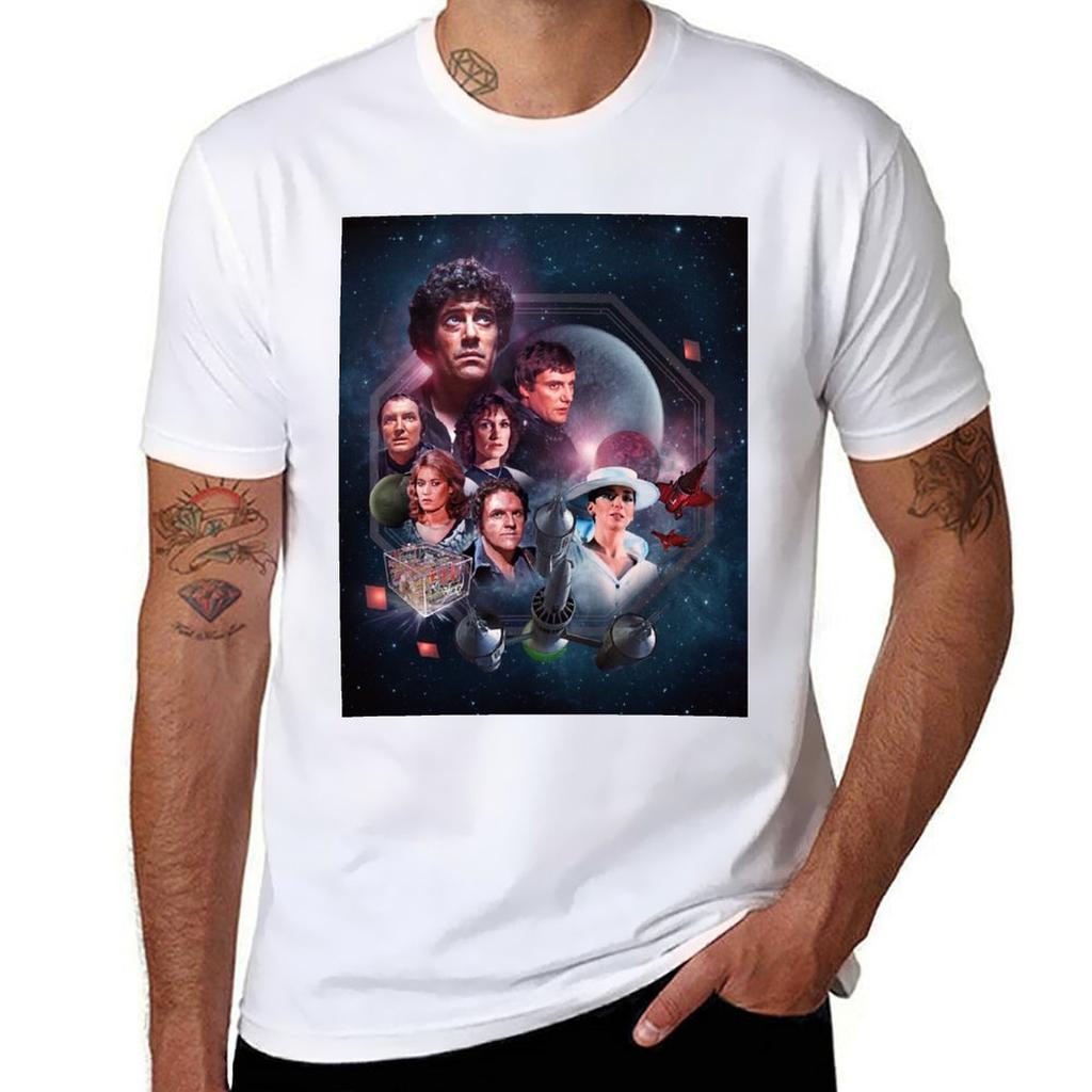 Blakes 7 Serie 2 Montage T-Shirt Ultra Weich Atmungsaktives Tee Top