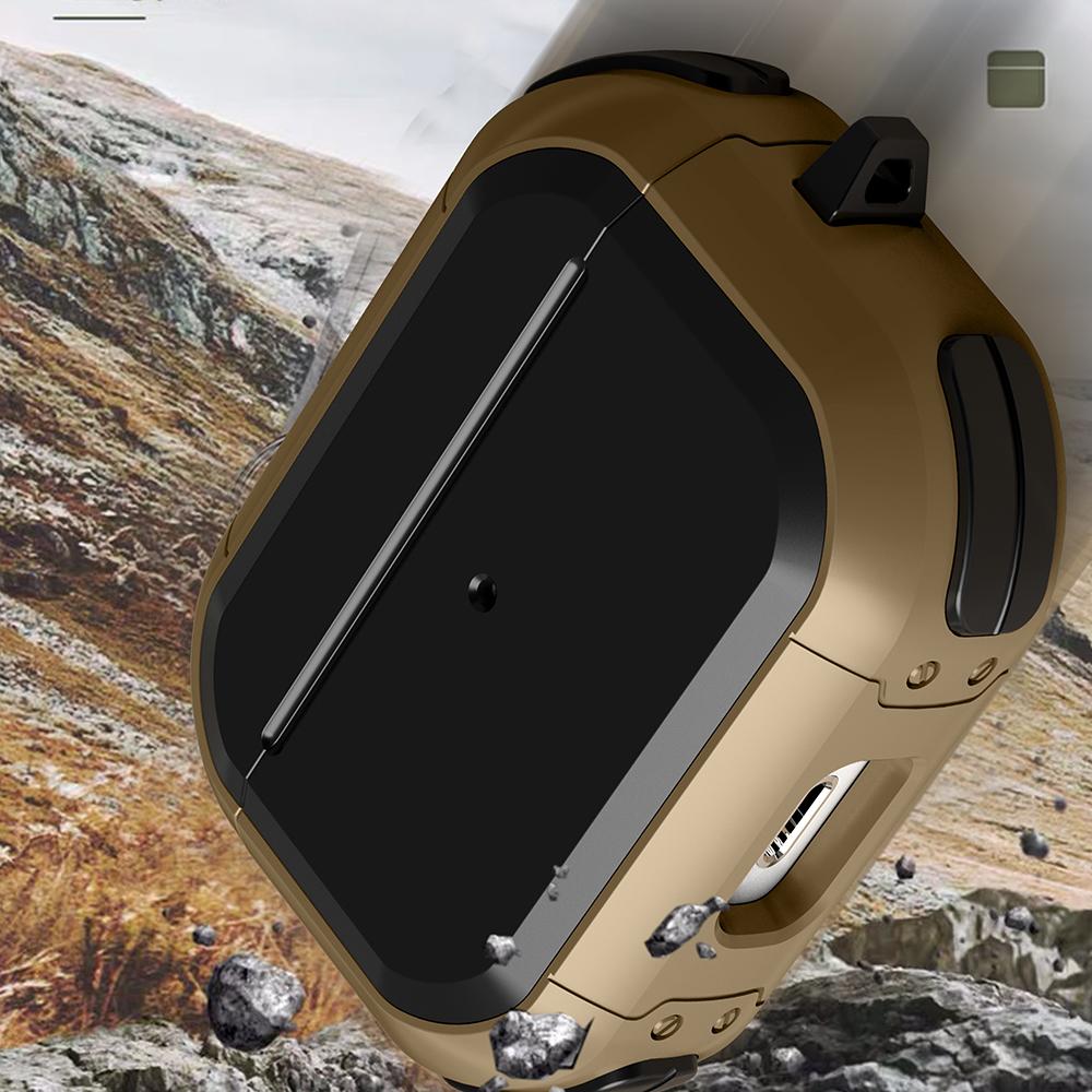 Luxury Earphone Case For AirPods Pro 1st 2nd Gen Silicone Armor Headphone Cover For Airpod 3 2 1 Ultrathin Shockproof Case Funda