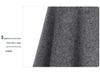 Plus Size A-Line Woolen Skirt - Autumn/Winter, Hip-Wrapped, All-Match, 200 Lbs, 60cm Length