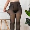 Plus Size Warm Winter Tights 120Kg Sexy Pantyhose Women Fake Stockings Skin Effect Thick Translucent Leggings For All Seasons