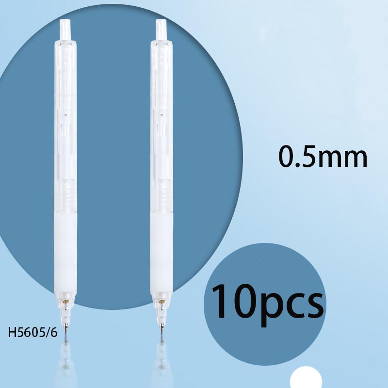 M&G Stationery, Minimalist Mechanical Pencil 0.5mm/0.7mm Replaceable Lead, Suitable for Finance, Office, Students, Writing, Draw