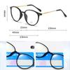 Pochromic Sunglasses Brand Vintage Sun Glasses Anti Blue Light Women Men Round Glasses Frame Outdoors Sun Chameleon UV400