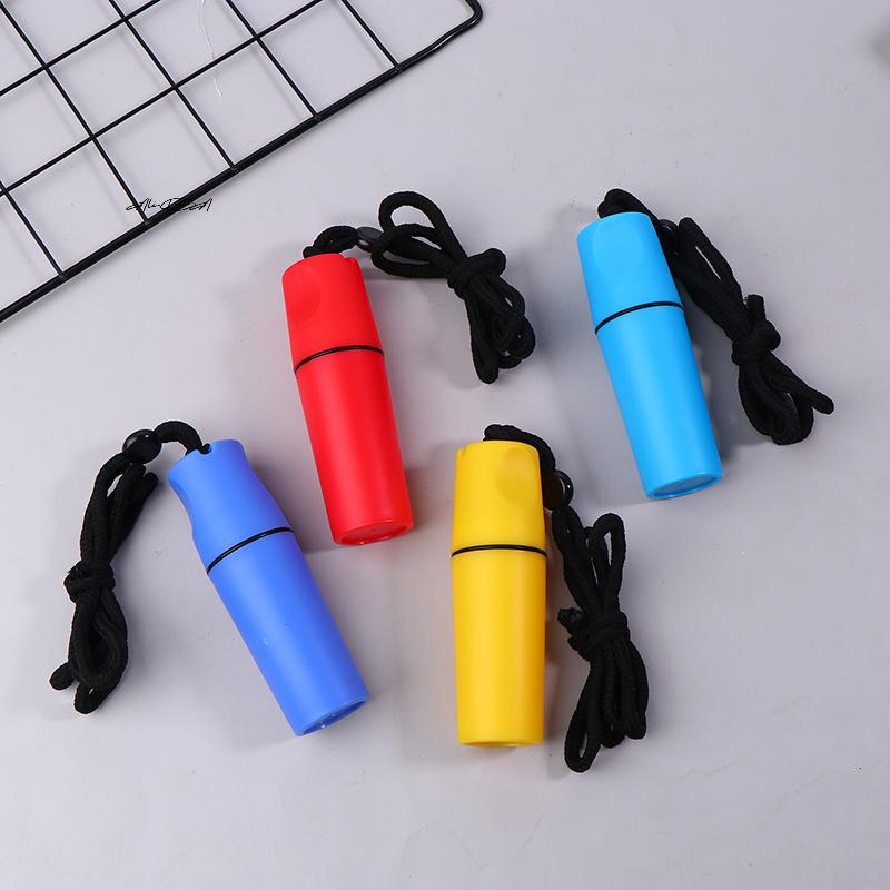 Wasserbeständiges Aufbewahrungsrohr mit Lanyard Tragbare Münz- und Bargeldhülle für Strand Wandern Rafting Praktisches Reiseaccessoire