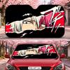 Anime Sparkle Eyes Sun Visor Car Front Window Windshield Sunshade Five-Layer Aluminum Foil UV Protector Heat Shield
