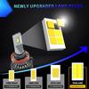 A3 LED Bulbs 10-32V 60W 6000LM 6000K High Brightness Headlight Conversion Kit IP68 Waterproof Pack Of 2