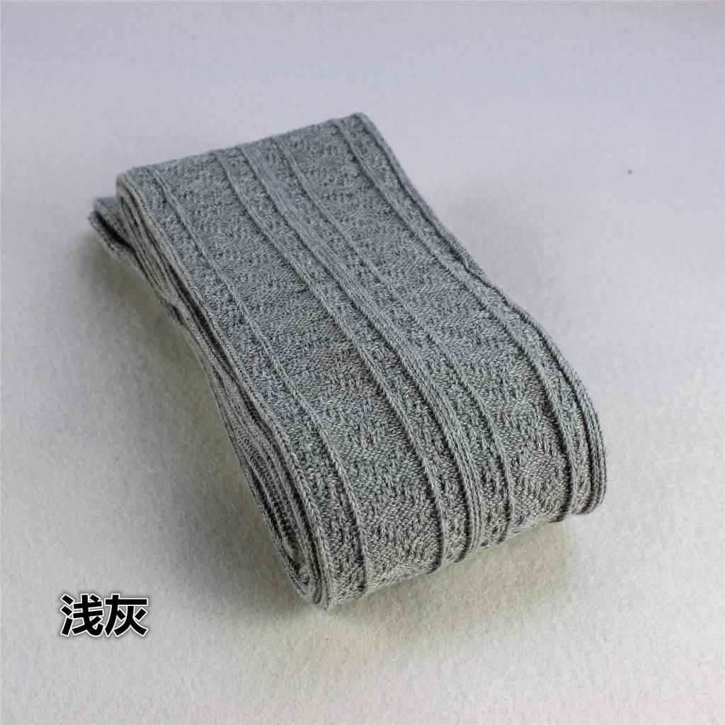 Japanese Extended Twist Stockings Retro Student Thigh Socks Thick Needle Cotton Socks Knee Socks