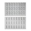 High Quality 24 Holes Peanut Silicone Mold Non-Stick Heat Resistant Silicone Mousse Mold Flexible Reusable Grinding Tool Kitchen