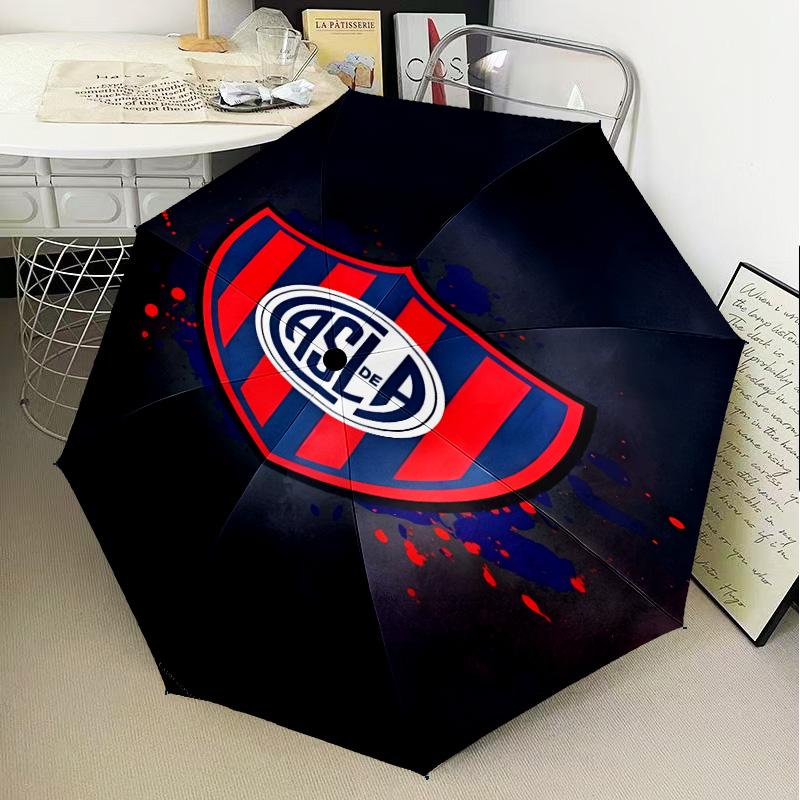 San Lorenzo de Almagro Umbrella Folding umbrella, automatic umbrella 8-Frame for Travel, camping Use Gift for Halloween Christmas