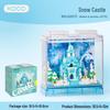 WanZhi Children's Castle Model: Micro-Particle Building Blocks Puzzle Toy for Girls