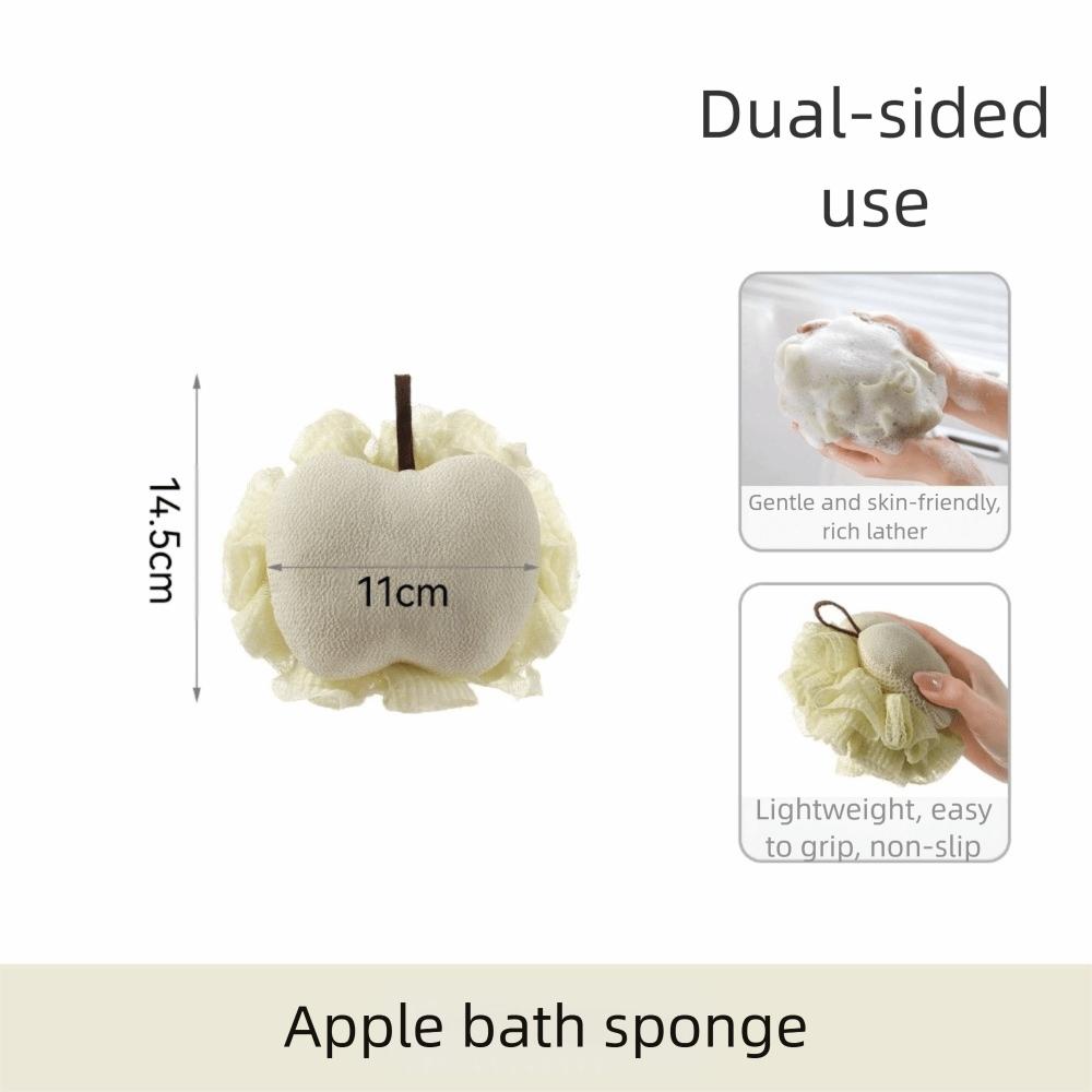 

Губка-мочалка 2-в-1 для душа, быстросохнущая, шарик для умывания, новый инструмент для чистки душа, время купания зелёный