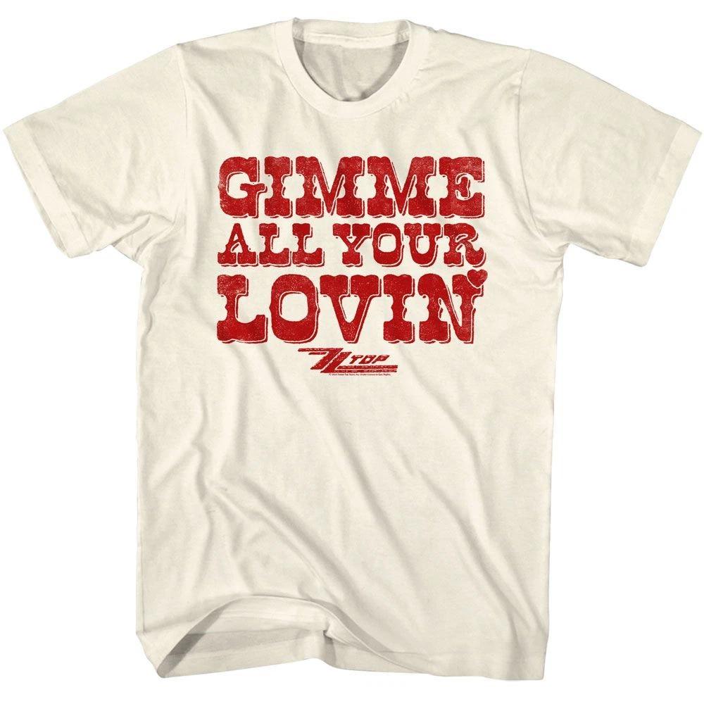 ZZ Top All Your Lovin Natural Music Children s T-shirt 100