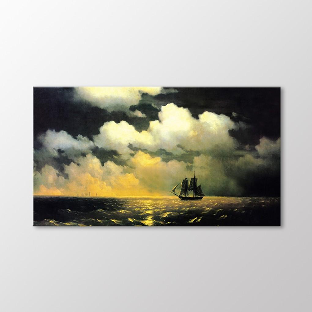 

Корабль Меркурий , возвращающийся в российский флот, 1848 г. Живопись