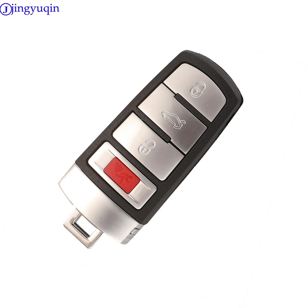 Jingyuqin Smart Fernbedienung Autoschlüssel 4 Tasten 315mhz id48 Für Vw Passat CC 2006 2007 2008 2009 2010 2011 2012 2013 NBG009066T