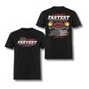 Undisputed Fastest T-Shirt – Drag Racing Tee with Championship & Flames