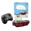1/144 Scale RC Tugboat, 2.4GHz RC Electric Yacht Model With Lights, Remote Control For Pools Lakes