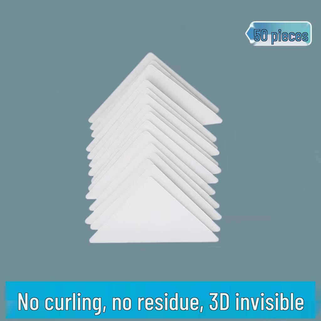 Polo Shirt Collar Shaping Stickers - No Curl Edges, Invisible V-Neck Fixing.