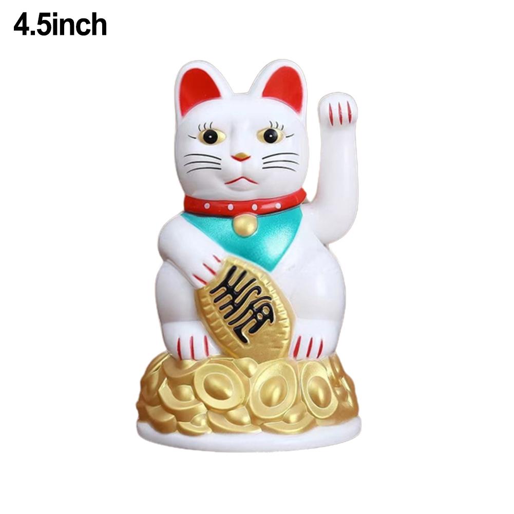 Lucky Waving Cat Lucky Cat Plastic Car High Quality