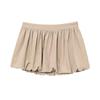 European & American Women's 2025 Early Spring Pleated Balloon Mini Skirt