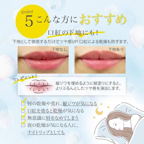 Quasi-drug Medicated Lip Balm Highly Moisturizing Cracked Skin (no Fragrance, No Coloring, No Menthol) 3g [Meiko Cosmetics]